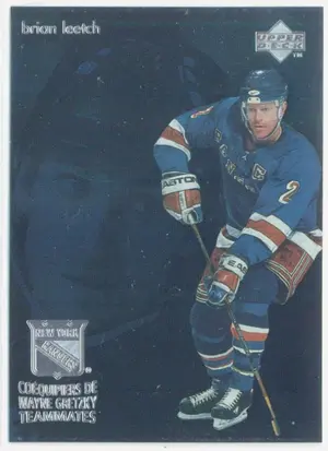 1998-99 McDONALD'S - WAYNE GRETZKY/BRIAN LEETCH #T4 WAYNE GRETZKY TEAMMATE