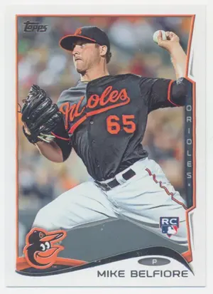 2014 Topps - Mike Belfiore #516 RC
