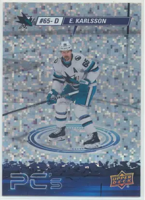 2023-24 UPPER DECK - ERIK KARLSSON #PC-1 PC'S SPECKLE