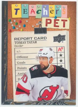 2023-24 UPPER DECK - TOMAS TATAR #TP-15 TEACHER'S PET