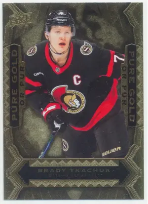 2024-25 TIM HORTONS - BRADY TKACHUK #PG-2 PURE GOLD