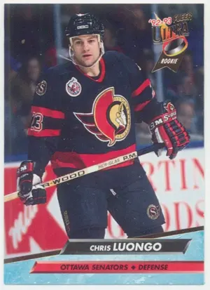 1992-93 FLEER ULTRA - CHRIS LUONGO #362 ROOKIE