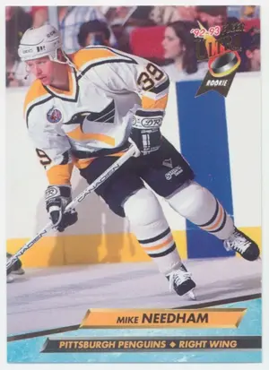 1992-93 FLEER ULTRA - MIKE NEEDHAM #380 ROOKIE