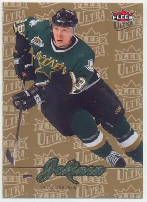 2007-08 FLEER ULTRA - JUSSI JOKINEN #135 GOLD MEDALLION