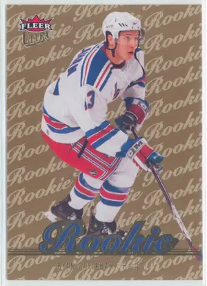 2007-08 FLEER ULTRA - RYAN CALLAHAN #241 ROOKIE GOLD MEDALLION