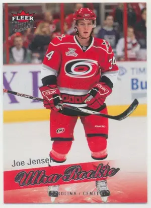 2008-09 FLEER ULTRA - JOE JENSEN #235 ROOKIE