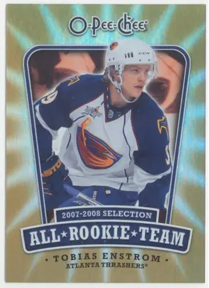 2008-09 O-PEE-CHEE - TOBIAS ENSTROM #ART-TE ALL ROOKIE TEAM