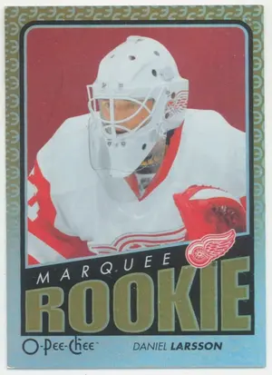 2009-10 O-PEE-CHEE - DANIEL LARSSON #762 MARQUEE ROOKIES RAINBOW FOIL