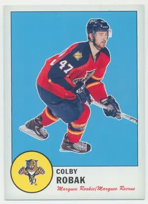 2012-13 O-PEE-CHEE - COLBY ROBAK #573 MARQUEE ROOKIE RETRO