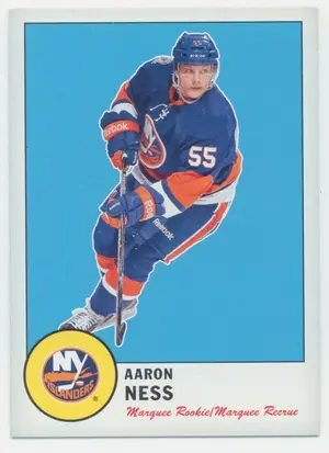 2012-13 O-PEE-CHEE - AARON NESS #582 MARQUEE ROOKIE RETRO