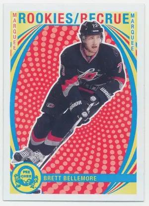 2013-14 O-PEE-CHEE - BRETT BELLEMORE #518 MARQUEE ROOKIES RETRO