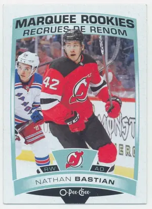 2019-20 O-PEE-CHEE - NATHAN BASTIAN #537 MARQUEE ROOKIES