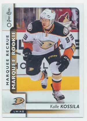 2017-18 O-PEE-CHEE - KALLE KOSSILA #517 MARQUEE ROOKIE