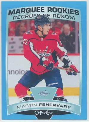 2019-20 O-PEE-CHEE - MARTIN FEHERVARY #623 MARQUEE ROOKIES BLUE