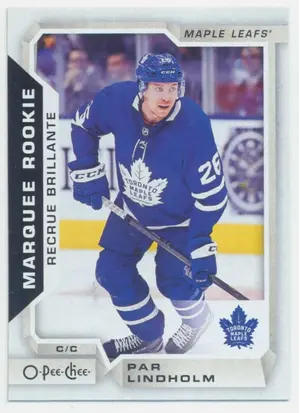 2018-19 O-PEE-CHEE - PAR LINDHOLM #612 MARQUEE ROOKIE