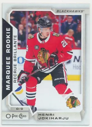 2018-19 O-PEE-CHEE - HENRI JOKIHARJU #634 MARQUEE ROOKIE