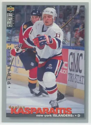 1995-96 COLLECTOR'S CHOICE - DARIUS KASPARAITIS #2 PLAYERS CLUB