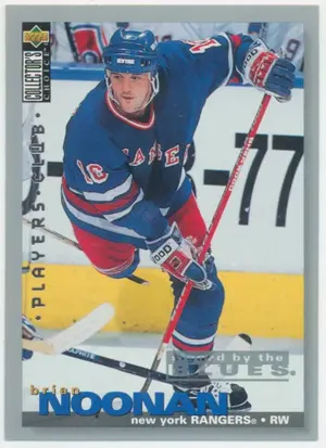 1995-96 COLLECTOR'S CHOICE - BRIAN NOONAN #116 PLAYERS CLUB