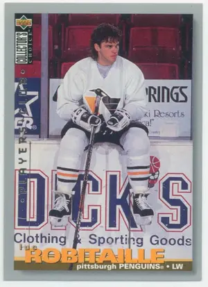 1995-96 COLLECTOR'S CHOICE - LUC ROBITAILLE #164 PLAYERS CLUB