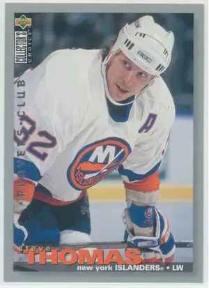 1995-96 COLLECTOR'S CHOICE - STEVE THOMAS #248 PLAYERS CLUB
