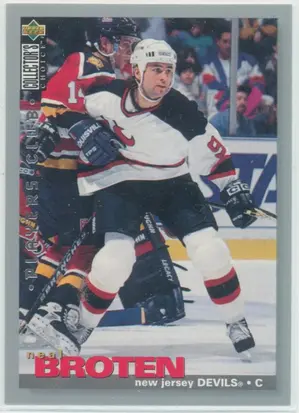 1995-96 COLLECTOR'S CHOICE - NEAL BROTEN #285 PLAYERS CLUB