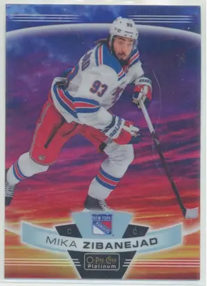 2019-20 O-PEE-CHEE PLATINUM - MIKA ZIBANEJAD #32 SUNSET
