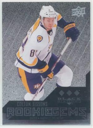 2014-15 BLACK DIAMOND - COLTON SISSONS #184 ROOKIE GEMS