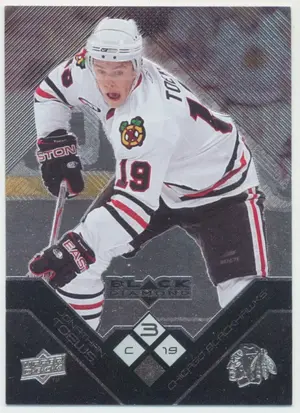 2008-09 BLACK DIAMOND - JONATHAN TOEWS #134 TRIPLE DIAMOND