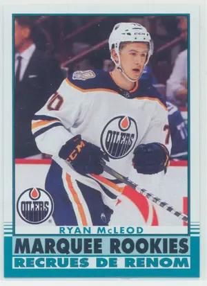 2020-21 O-PEE-CHEE - RYAN McLEOD #638 MARQUEE ROOKIES RETRO