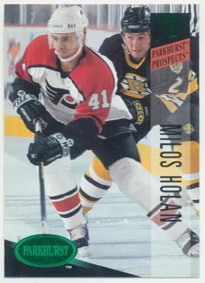 1993-94 PARKHURST - MILOS HOLAN #268 PROSPECTS EMERALD ICE