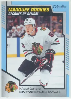 2020-21 O-PEE-CHEE - MacKENZIE ENTWISTLE #646 MARQUEE ROOKIES BLUE