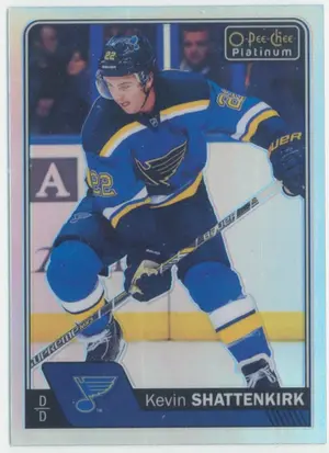 2016-17 O-PEE-CHEE PLATINUM - KEVIN SHATTENKIRK #147 RAINBOW