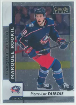 2017-18 O-PEE-CHEE PLATINUM - PIERRE-LUC DUBOIS #170 MARQUEE ROOKIE