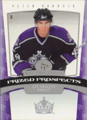 2006-07 HOT PROSPECTS - PETER HARROLD #162 PRIZED PROSPECTS 1711/1999