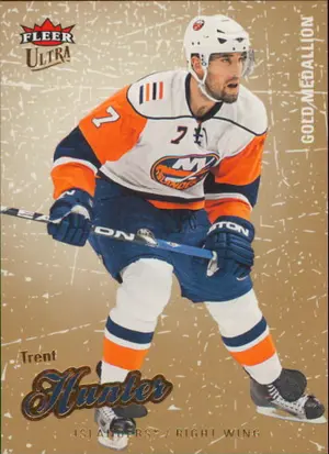 2008-09 FLEER ULTRA - TRENT HUNTER #63 GOLD MEDALLION