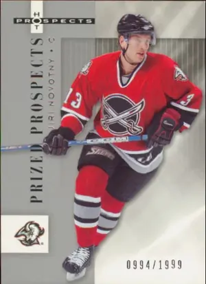 2005-06 HOT PROSPECTS - JIRI NOVOTNY #109 PRIZED PROSPECTS 994/1999