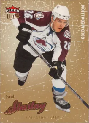 2008-09 FLEER ULTRA - PAUL STASTNY #129 GOLD MEDALLION