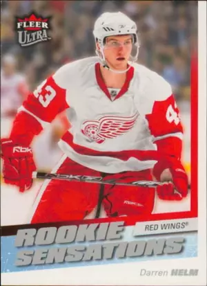 2008-09 FLEER ULTRA - DARREN HELM #RS11 ROOKIE SENSATIONS