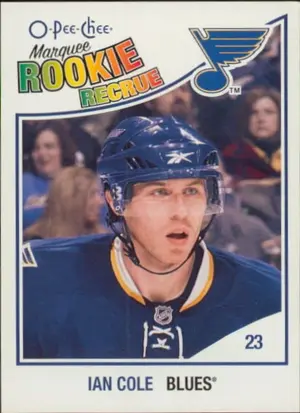 2010-11 O-PEE-CHEE - IAN COLE #604 MARQUEE ROOKIE
