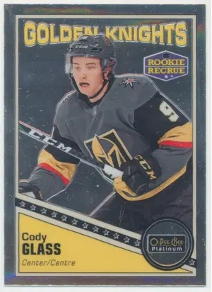 2019-20 O-PEE-CHEE PLATINUM - CODY GLASS #R-91 ROOKIE RETRO