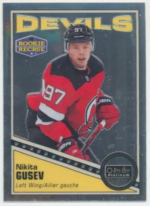 2019-20 O-PEE-CHEE PLATINUM - NIKITA GUSEV #R-92 ROOKIE RETRO