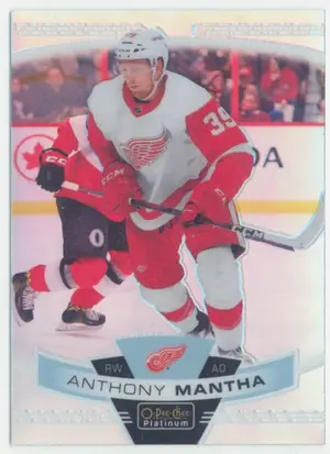 2019-20 O-PEE-CHEE PLATINUM - ANTHONY MANTHA #28 RAINBOW