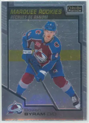 2020-21 O-PEE-CHEE PLATINUM - BOWEN BYRAM #152 MARQUEE ROOKIES