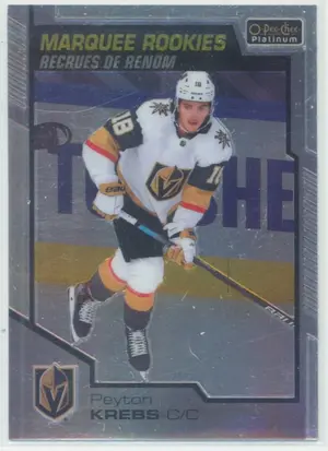 2020-21 O-PEE-CHEE PLATINUM - PEYTON KREBS #163 MARQUEE ROOKIES