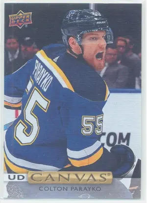 2019-20 UPPER DECK - COLTON PARAYKO #C54 UD CANVAS