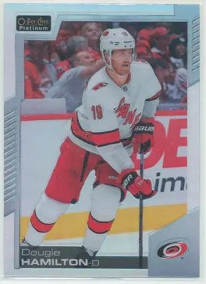 2020-21 O-PEE-CHEE PLATINUM - DOUGIE HAMILTON #37 RAINBOW