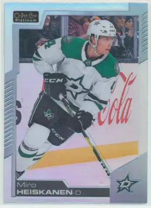 2020-21 O-PEE-CHEE PLATINUM - MIRO HEISKANEN #44 RAINBOW