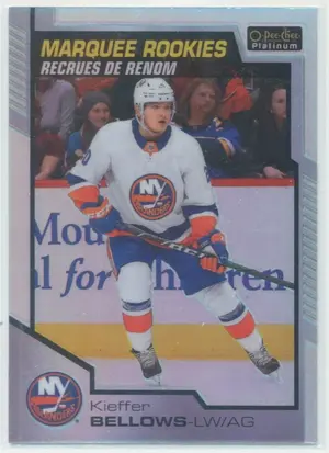 2020-21 O-PEE-CHEE PLATINUM - KIEFFER BELLOWS #181 MARQUEE ROOKIES RAINBOW