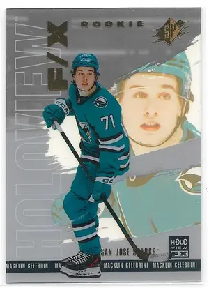 2024-25 SPx Holoview F/X #HV-48 Macklin Celebrini