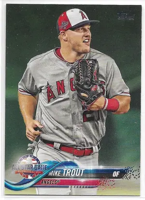 2018 Topps Update #US176 Mike Trout (All-Star Game)